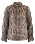 Blouse in leopard design