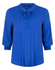 Blouse met plooien