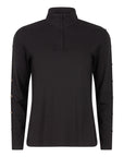 T-shirt met lange mouwen en col