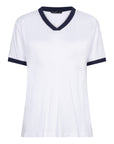 T-shirt met V-hals