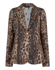 Blazer in leopard design