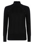 Turtleneck met knoopdetail