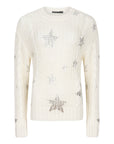 Trui met metallic sterren
