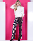 Pantalon in big pebble