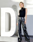 Imitatieleren broek