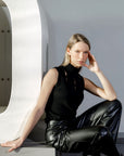 Imitatieleren broek