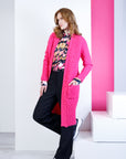 Lang vest met zakken