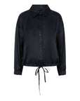 Blouse met knopen en kraag