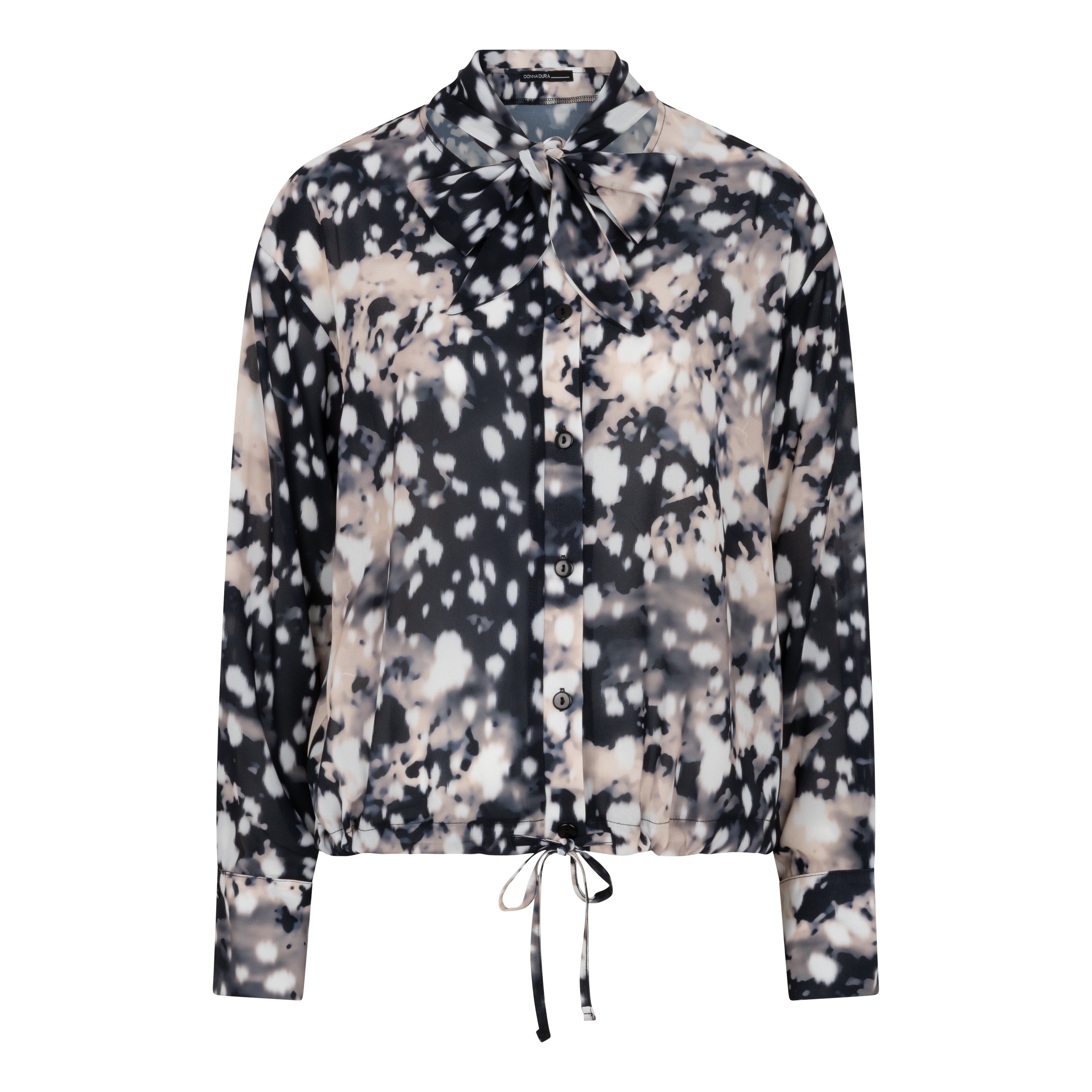Blouse in elegant flakes