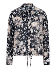 Blouse in elegant flakes