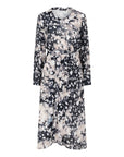 Jurk in elegant flakes