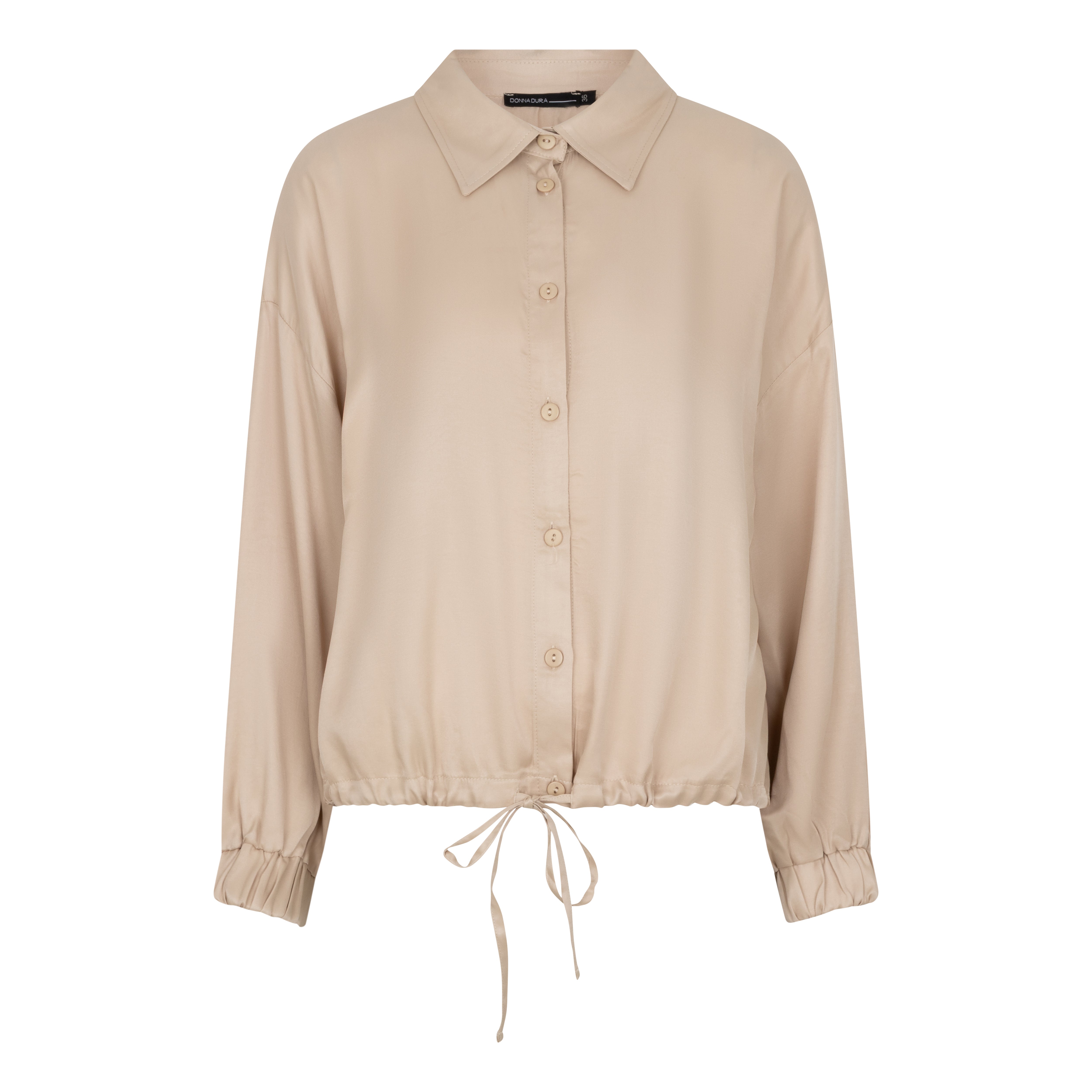 Blouse met knopen en kraag