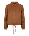 Blouse met knopen en kraag
